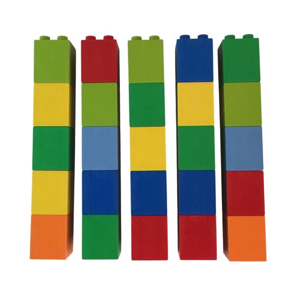 Lego Duplo Play With Letters Alphabet Blocks 6051 Replacement Parts - Picture 3 of 6